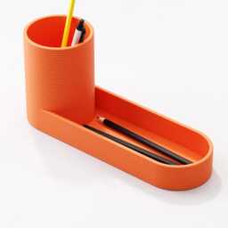 Tiered Desk Organiser - Pen & Stationery Storage Tray - thumbnail 4