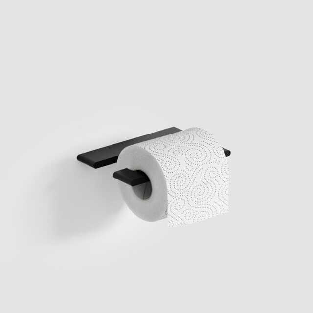 Modern Aluminum Toilet Paper Holder Sleek Bathroom Accessories - image 1