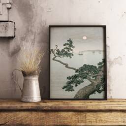 Japanese Poster, Hasui Kawase, Nature & Sea, Travel Wall Art Decor, Exhibition Print, Art, Oriental Gift Idea, A1/A2/A3/A4 - thumbnail 2