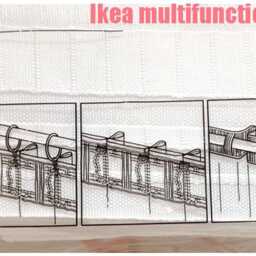 Train Nursery Curtain, Kids Playroom Decor, & Cloud Valance - thumbnail 4