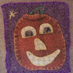 The Makings Of Halloween Wall Hanging - thumbnail 4