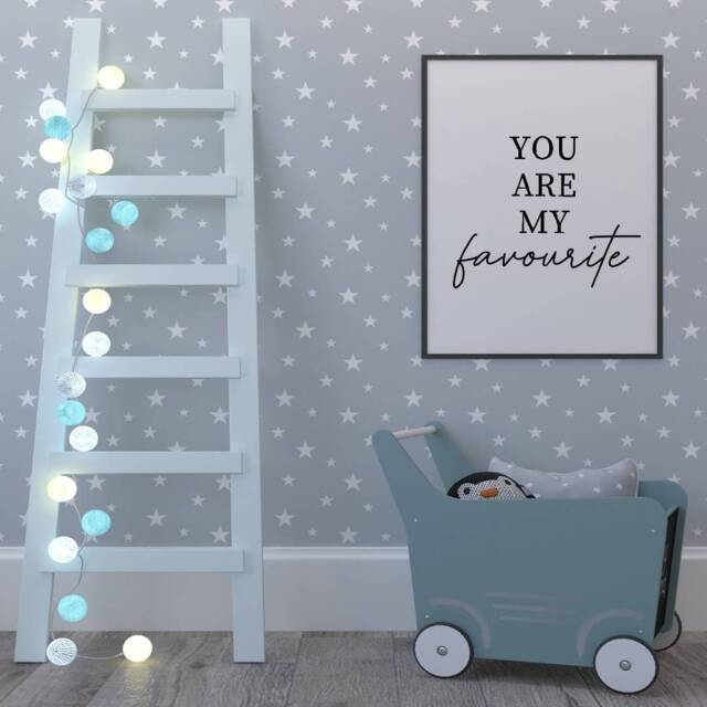 Quote Print - You Are My Favourite Nursery - image 1