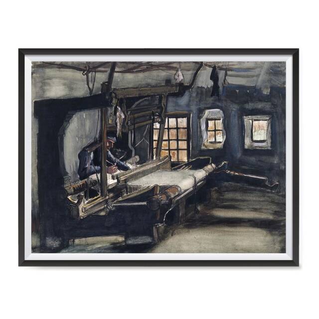 Vincent Van Gogh Art Reproduction Posters - Poster Printing Wall Print For Home Office Decor Weaver - image 1
