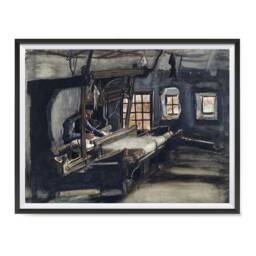 Vincent Van Gogh Art Reproduction Posters - Poster Printing Wall Print For Home Office Decor Weaver - thumbnail 1