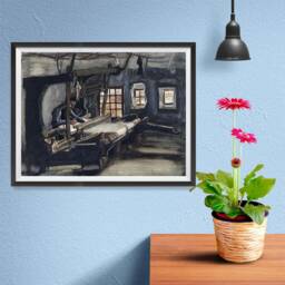 Vincent Van Gogh Art Reproduction Posters - Poster Printing Wall Print For Home Office Decor Weaver - thumbnail 3
