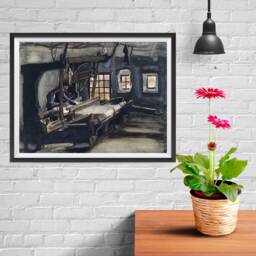 Vincent Van Gogh Art Reproduction Posters - Poster Printing Wall Print For Home Office Decor Weaver - thumbnail 2