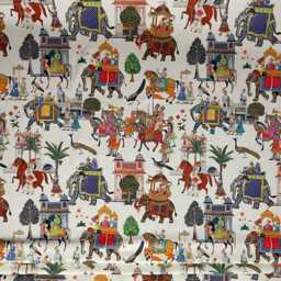 Agra Elephant Filled Cushion Square Or Rectangle, Colourful Home Decor Gift, Handmade in UK - thumbnail 4