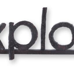 Explore Metal Word Sign Reclaimed Steel Wall Art - thumbnail 2