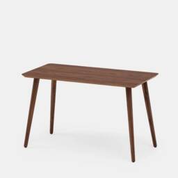 Wood Veneer Desk Mid Century Modern Home Office Desk - thumbnail 4