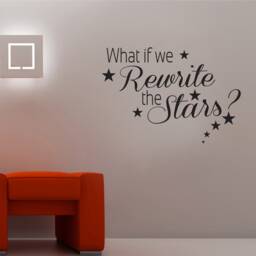 The Greatest Showman Inspired - What If We Rewrite The Stars Wall Sticker Contemporary Vinyl Decal Musical - thumbnail 2