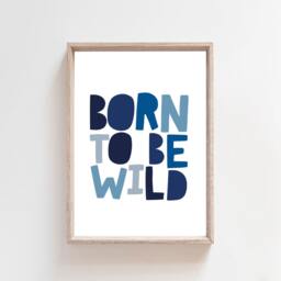 Boys Nursery Prints, Bedroom Born To Be Wild Print, Explorer Nursery Wall Art, Playroom Prints - thumbnail 2