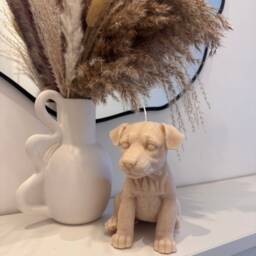 Handmade Jack Russell Terrier Soy Wax Candle Dog Lover Gift - thumbnail 2