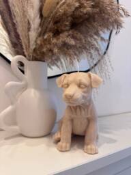 Handmade Jack Russell Terrier Soy Wax Candle Dog Lover Gift - thumbnail 1