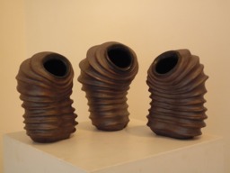 "Single Ceramic Sculpture, ""Mummery"