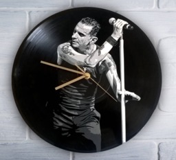 Dave Gahan Vinyl Record Clock Painted Music Lover Gift - thumbnail 1