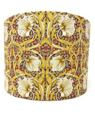 William Morris Pimpernel Lampshade Mustard Art Nouveau Style - thumbnail 1