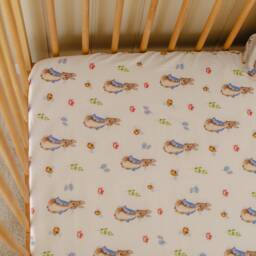 Peter Rabbit Baby Boy Bedding, Shower Gift, Nursery Fitted Easter Theme Crib Sheet For & Toddler - thumbnail 4