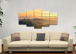 Proverbs 35-6 #19 Niv Trust in The Lord Bible Verse Canvas - Christian Scripture Religious Wall Art Home Decor Paintings - thumbnail 1