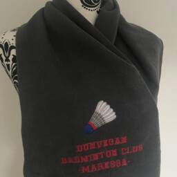 Personalised Badminton Microfibre Towel - Choose Size 110cm X30cm 30cm X50cm 70cm X 140cm - thumbnail 2