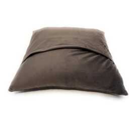 Harris Tweed Brown Herringbone Square Cushion Cover Made in Scotland 40cm X - thumbnail 3