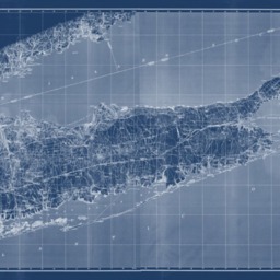 Antique Long Island Map Print New York Vintage Wall Art - thumbnail 2
