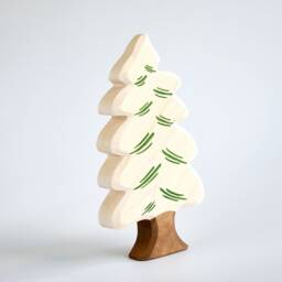 Waldorf Tree Toy - Wooden Winter Toys Forest Wood For Kids Learning Dadakacraft Landscape - thumbnail 3