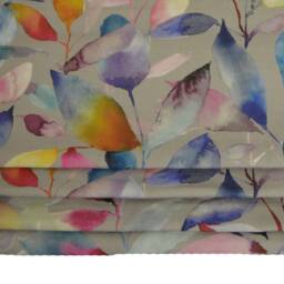 Voyage Decoration - Brympton Lotus/stone Fabric Made To Measure Professionally Roman Blind - thumbnail 2