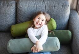 Custom Size Green Bolster Pillow Cover - Pure Linen Pillowcase For Standard - thumbnail 1