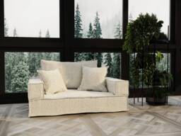 Foam Floor Sofa, Convertible Couch Bed, Removable Cover