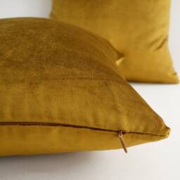 Sale Gold Velvet Pillow Covers 12, 14, 16, 18, 20, 22, 24, 26, 28, 30, 36 Cushion Cover Pillow Covers Gold Sofa Couch Farmhouse Rustic Sham Lumbar - thumbnail 4