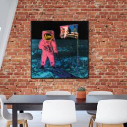 Moonwalk Mtv - Warhol Canvas Print - Wall Pop Art Decor - Multiple Sizes - thumbnail 2