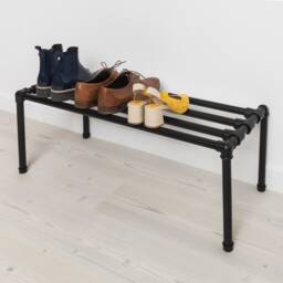 Eva Shoe Rack in Industrial Design - Storage For The Entrance Area - thumbnail 1