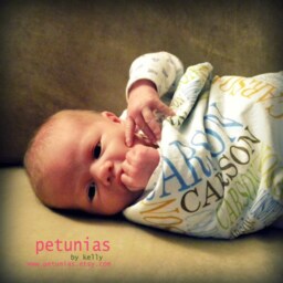 Personalized Minky Baby Blanket - Custom Name, Soft Toddler - thumbnail 3
