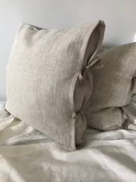 Linen Cushion Cover/Decorative Pillow Case Linen Home Decor - thumbnail 1