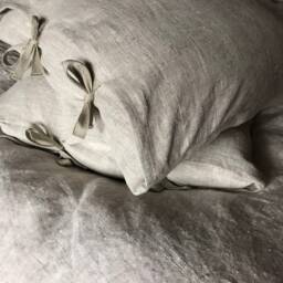 Linen Cushion Cover/Decorative Pillow Case Linen Home Decor - thumbnail 2
