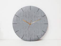 Geometric Wall Clock, Minimalist Clock , Large Modern Decorative Bedroom Analog Silent - thumbnail 1