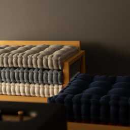 Custom Bench Cushion Handmade Cotton Blend Window Seat Cushion - thumbnail 3
