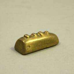 Miniatures, No. 11, Abstract Brass Sculpture By Anees Maani - thumbnail 2