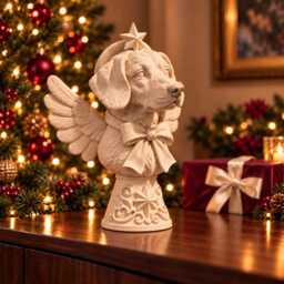 Personalised Pet Tree Topper From Photo - Custom Dog Christmas Ornament - thumbnail 4
