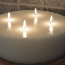 Custom Hand Poured 10 Inch Diameter Candle With Multi Wicks - thumbnail 3