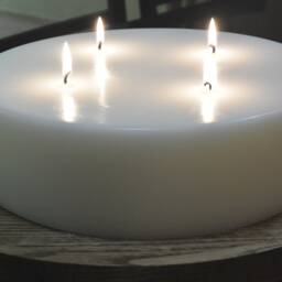 Custom Hand Poured 10 Inch Diameter Candle With Multi Wicks - thumbnail 2
