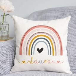 Rainbow Cushion - Sending You A Hug