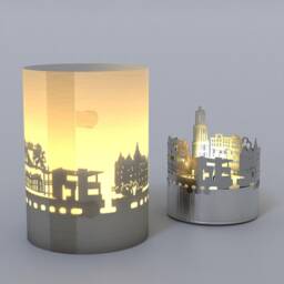 Utrecht Skyline Shadow Play - City Souvenir Gift Tube - thumbnail 4