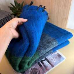 Hand-Loomed Yak Wool Blend Blanket Fairly Traded From Nepal Travel Throw Home Accessories Camping Yoga Warp Ideal Gift B5 - thumbnail 2