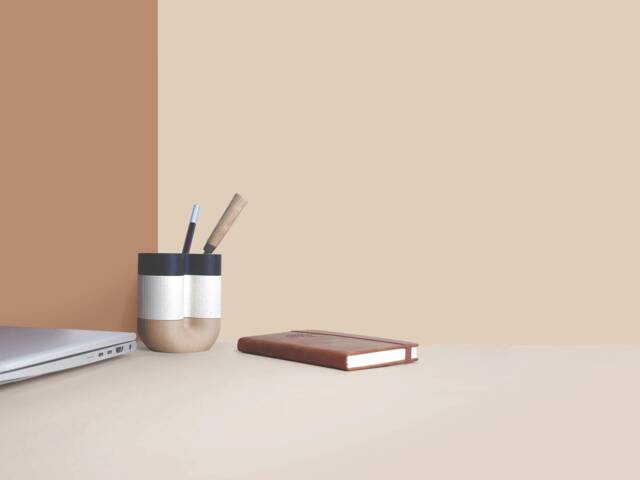 Wooden Pencil Pot, Storage, Idea For Office Accessories, Office Storage & Decoration, Scandinavian Design, Gift Home - image 1
