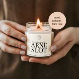 Arne Slot Gifts, Liverpool Football Candle, Luxury Soy Wax - thumbnail 2