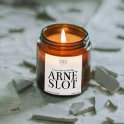 Arne Slot Gifts, Liverpool Football Candle, Luxury Soy Wax - thumbnail 1