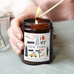 New York Scented Candle Gift Statue Of Liberty, Empire State Building
