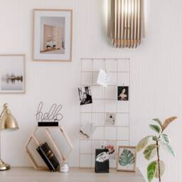 Japanese Wood Wall Lamp Plug-In Sconce For Bedroom, Living Room & Minimalist Spaces - thumbnail 4