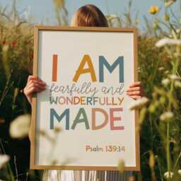 Set Of 3 Bible Verse Prints, Christian Wall Art, Boys Nursery Bedroom Decor, Scripture Loved - thumbnail 2